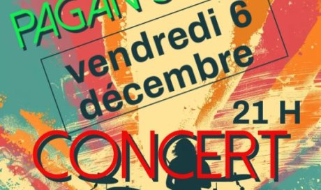 Votre Pub jerry's pub est heureux de vous proposer un grand concert Vendredi 6 Decembre 2024